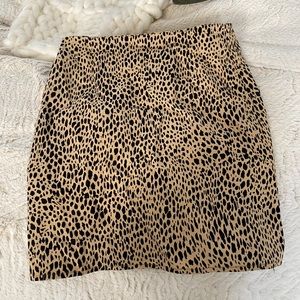 Brandy Melville cheetah skirt